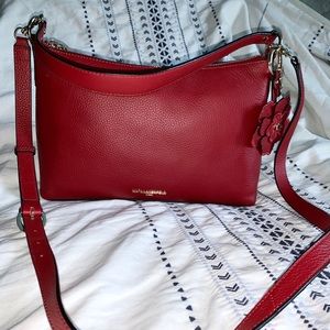 Karl Lagerfeld Red Satchel